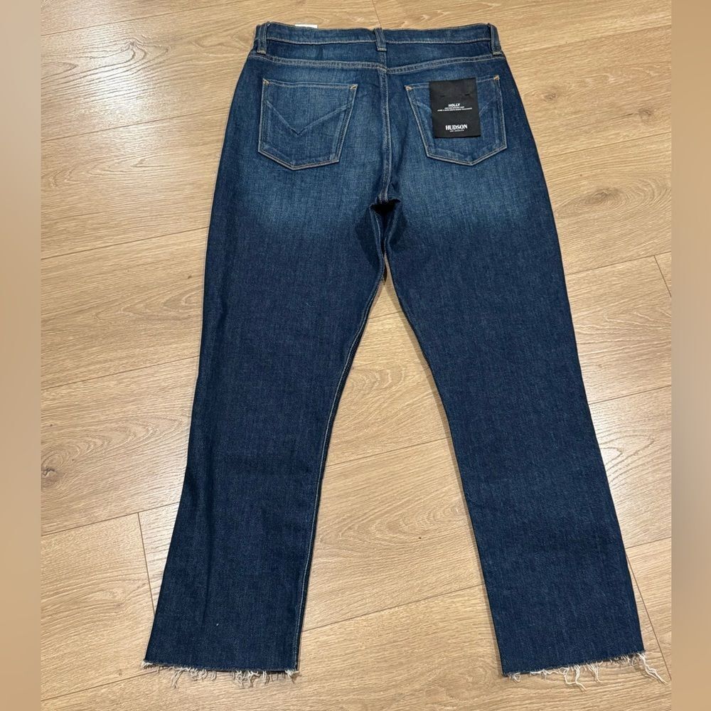 Hudson Holly high rise straight crop NWT